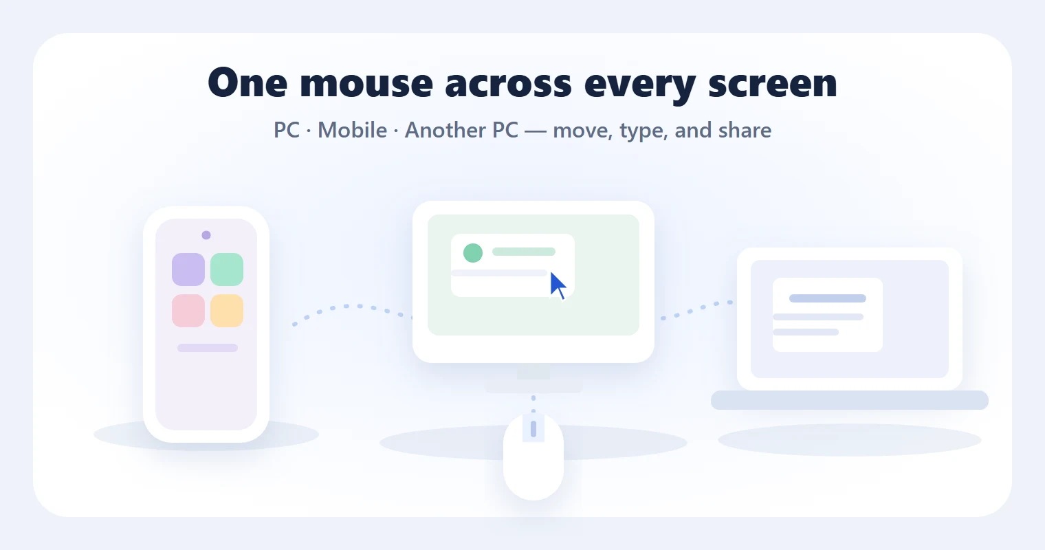 One Mouse - Share Mouse screenshot