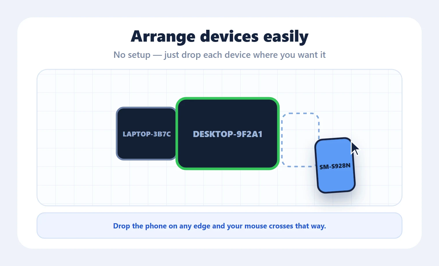One Mouse - Share Mouse screenshot
